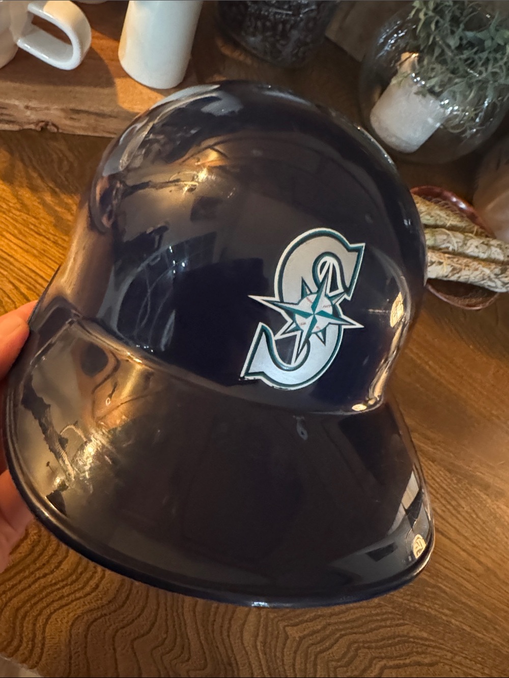 Seattle Mariners Plastic Hat One Size adjustable with Team Logo